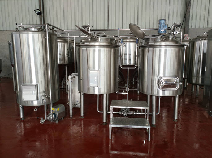 Valmis uus komplekt 300L Brewhouse